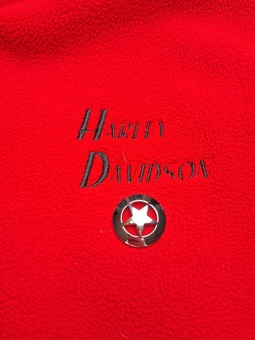 Devon & Jones Red Sleeveless Fleece Vest Size XL - Picture 3 of 6